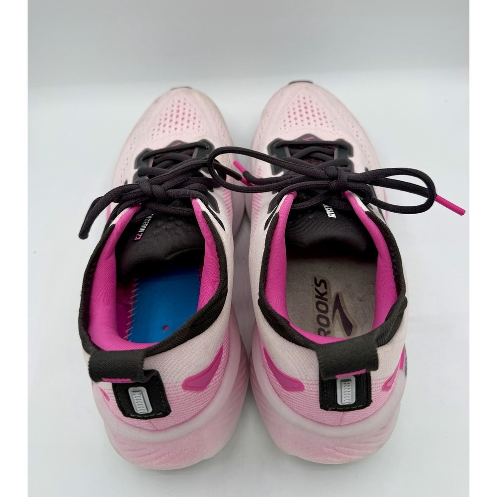 Brooks Glycerin 23 GTS Pink Black Running Shoes Women's Size 9.5 Athletic - Picture 9 of 9